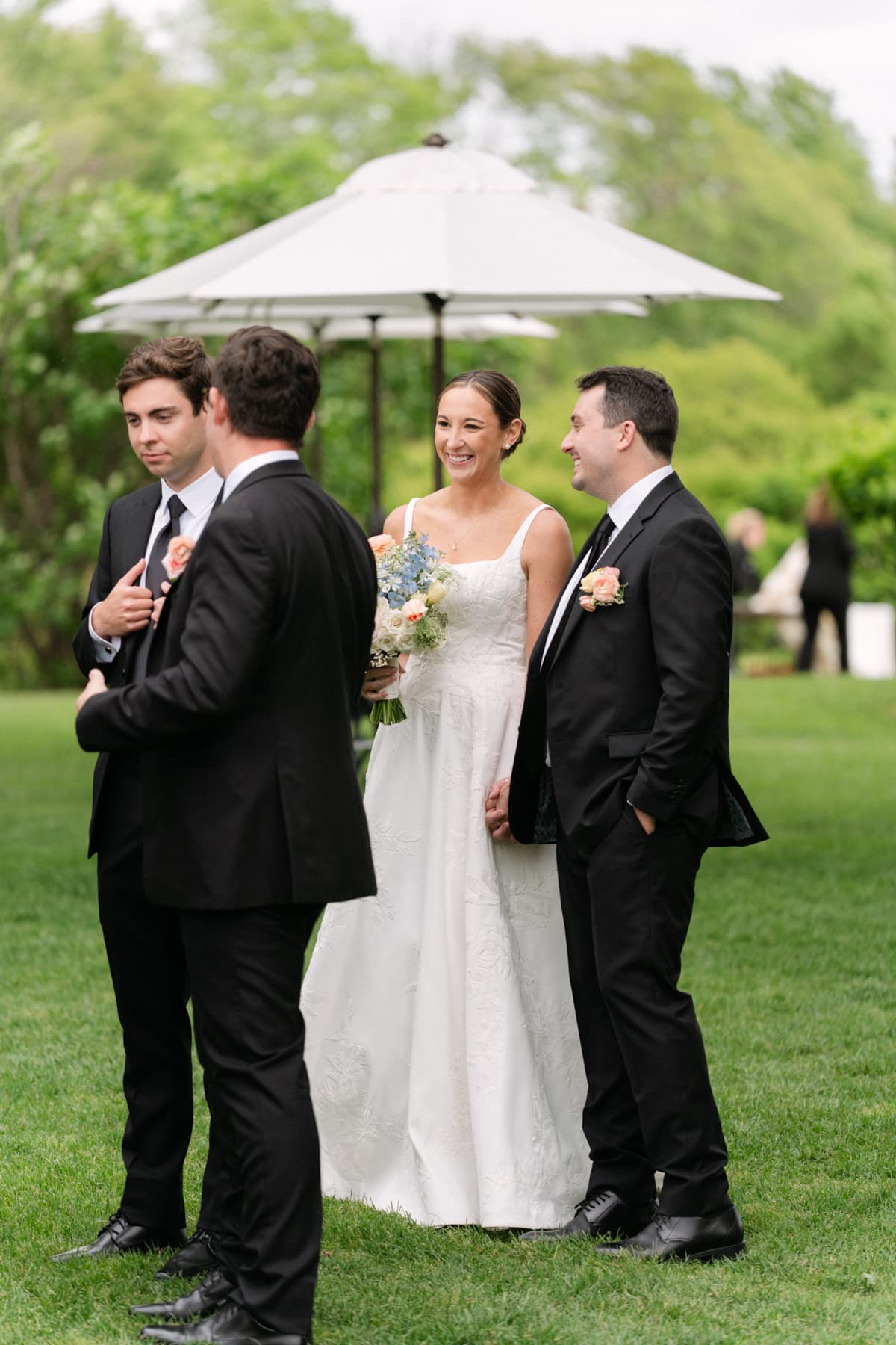 Full-length groom portrait
