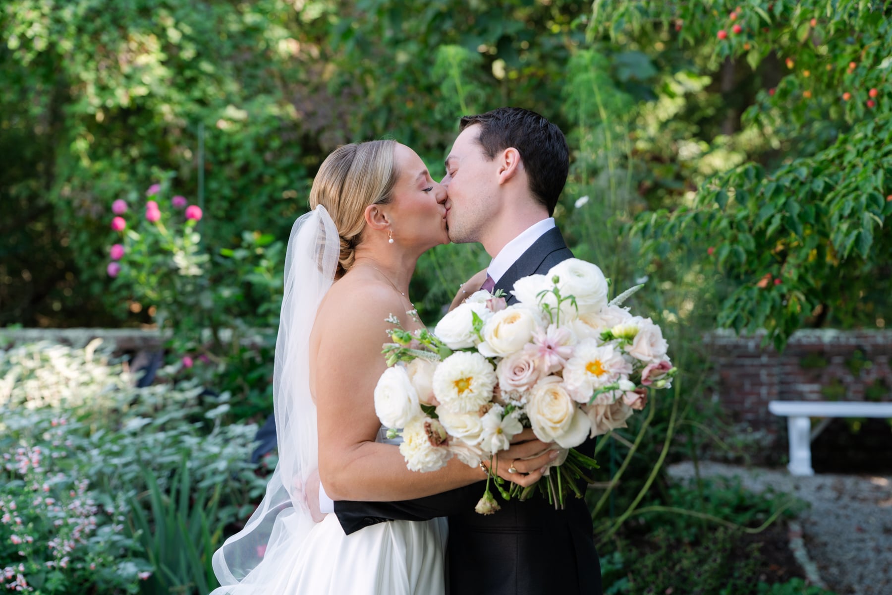 Michaela + David at The Bradley Estate, Canton, MA; wedding photography