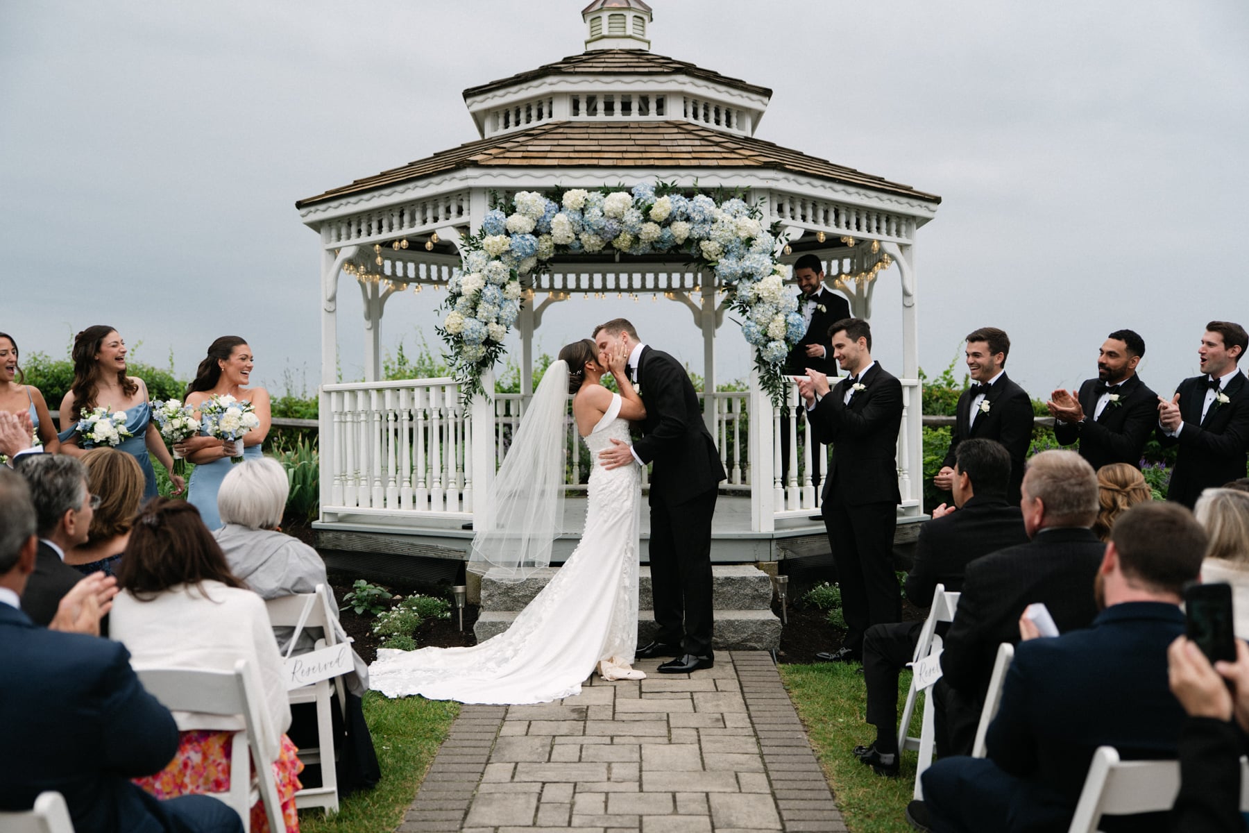 Erica + Mike at White Cliffs Country Club, Plymouth, MA; wedding photography