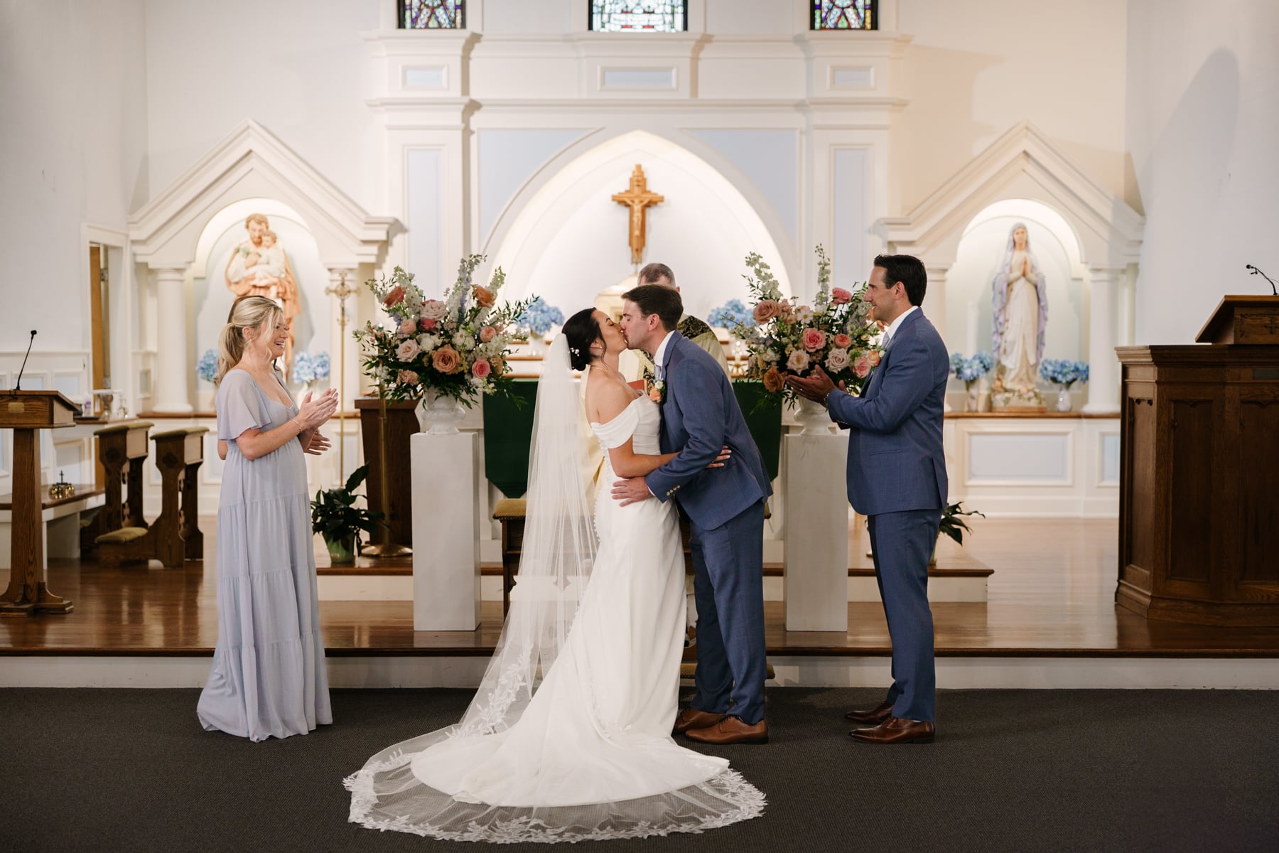 Erin + Kyle at Waverly Oaks Golf Club, Plymouth, MA; wedding photography