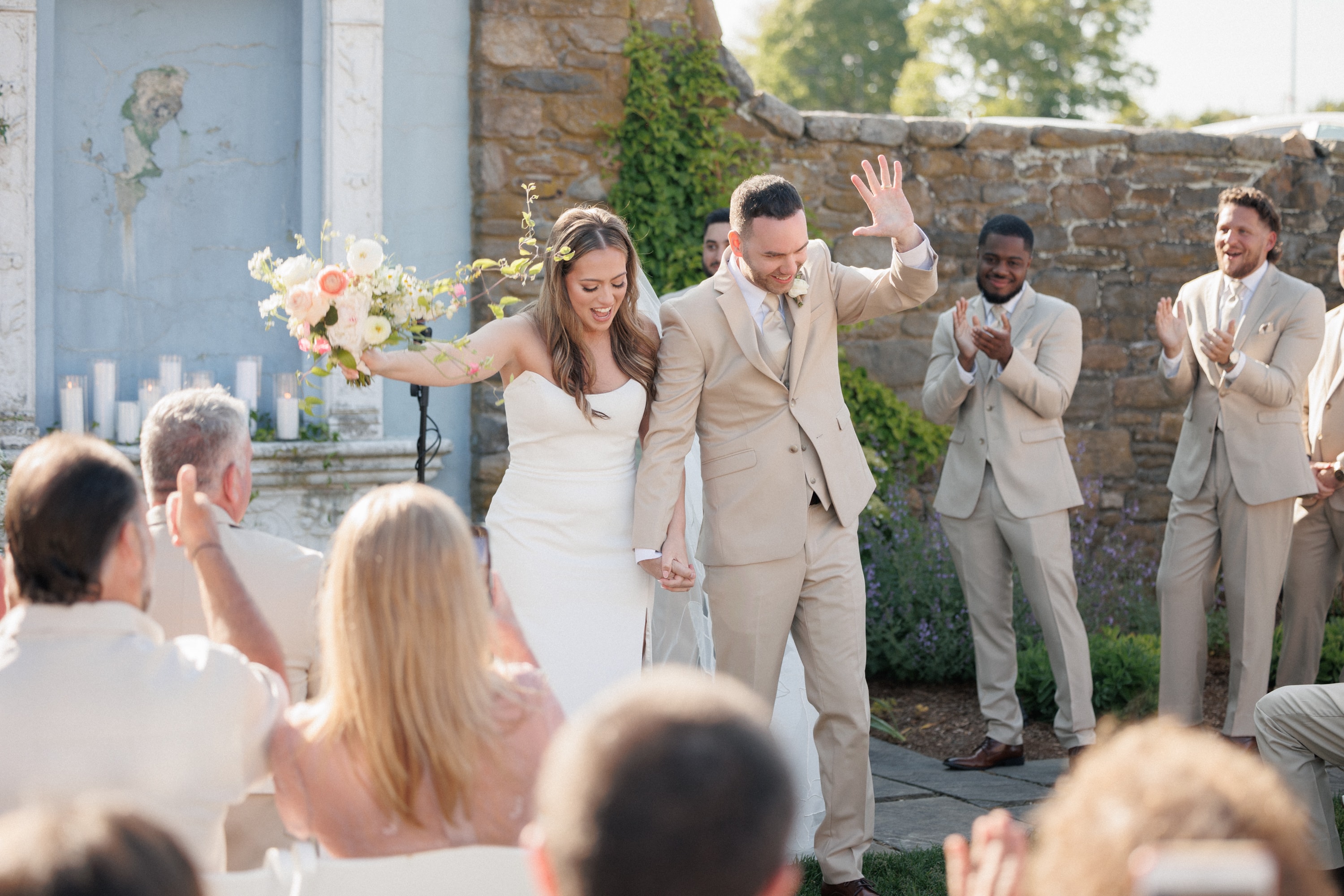 Orbrey and Brett wedding photography at Shepherd's Run in South Kingston, Rhode Island